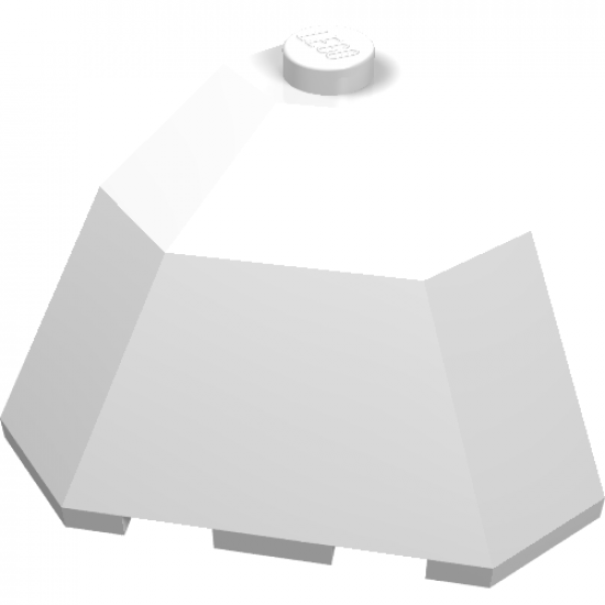 Brick, Modified Facet 3 x 3 x 2 Top