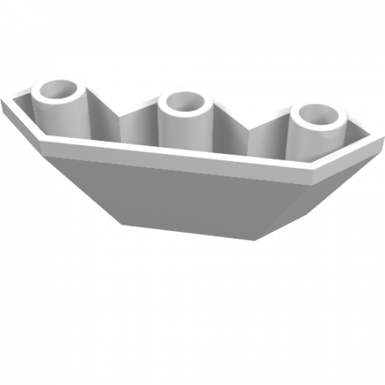 Brick, Modified Facet 3 x 3 x 2 Bottom