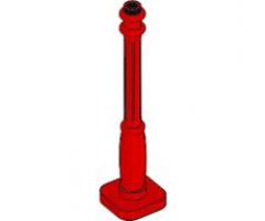 Support 2 x 2 x 7 Lamp Post, 6 Base Flutes
