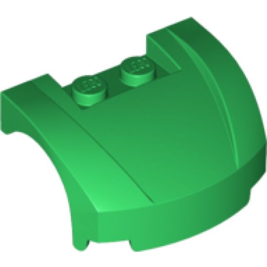Vehicle, Mudguard 3 x 4 x 1 2/3 Curved Front
