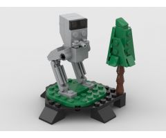 Micro AT-ST Diorama