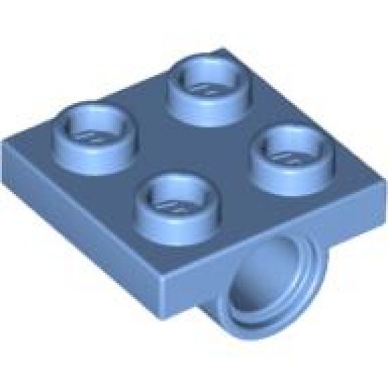 Plate, Modified 2 x 2 with Pin Hole