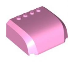 Windscreen 5 x 6 x 2 Curved Top Canopy with 4 Studs
