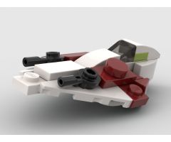 micro scale delta 7 starfighter