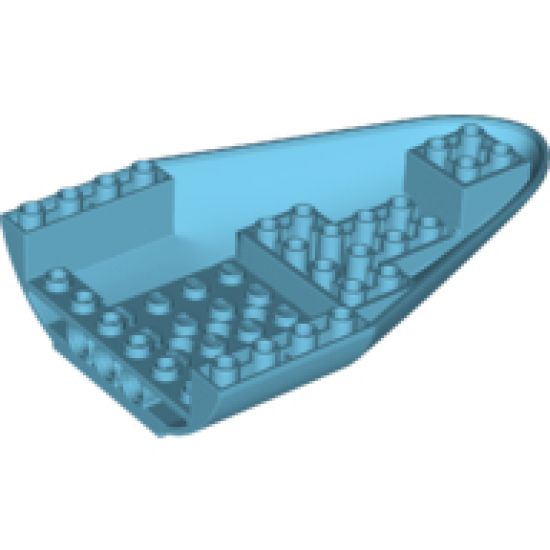 Aircraft Fuselage Forward Bottom Curved 8 x 12 with 4 Holes