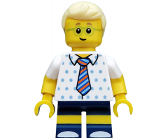 Birthday Party Boy, Series 18 (Minifigure Only without Stand and Accessories)