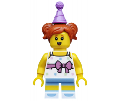 Birthday Party Girl, Series 18 (Minifigure Only without Stand and Accessories)