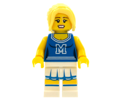 Cheerleader, Series 1 (Minifigure Only without Stand and Accessories)