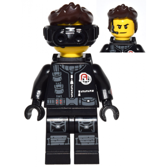 Spy, Series 16 (Minifigure Only without Stand and Accessories)