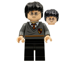 Harry Potter, Gryffindor Stripe and Shield Torso, Black Legs