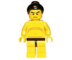 Sumo Wrestler, Series 3 (Minifigure Only without Stand and Accessories)