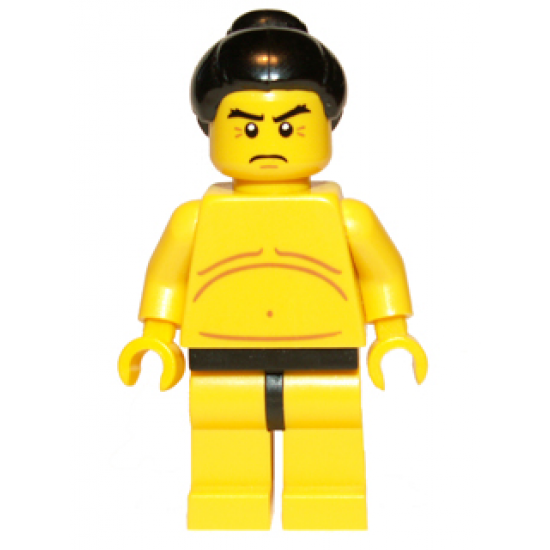 Sumo Wrestler, Series 3 (Minifigure Only without Stand and Accessories)