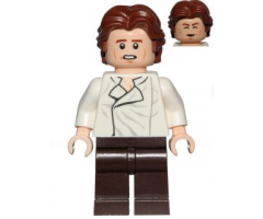 Han Solo, Dark Brown Legs, Wavy Hair