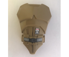 Large Figure Part Torso with SW Baze Malbus Pattern (Sticker) - Set 75525