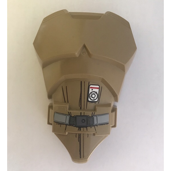 Large Figure Part Torso with SW Baze Malbus Pattern (Sticker) - Set 75525