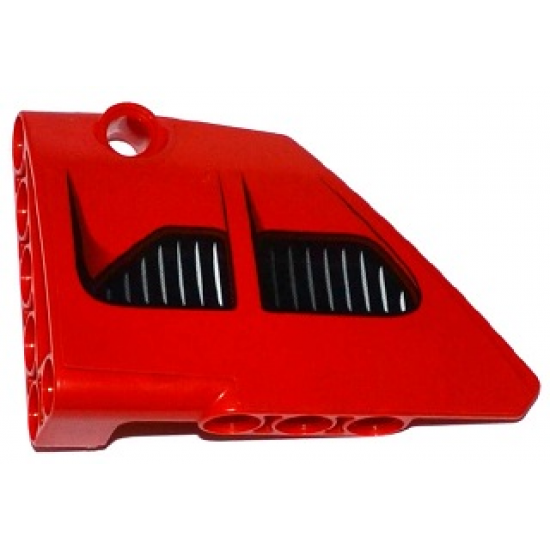 Technic, Panel Fairing #13 Large Short Smooth, Side A with 2 Air Intakes Pattern (Sticker) - Set 8070