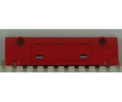 Technic, Panel Curved 11 x 3 with Hatch with Silver Latches Pattern (Sticker) - Set 8109