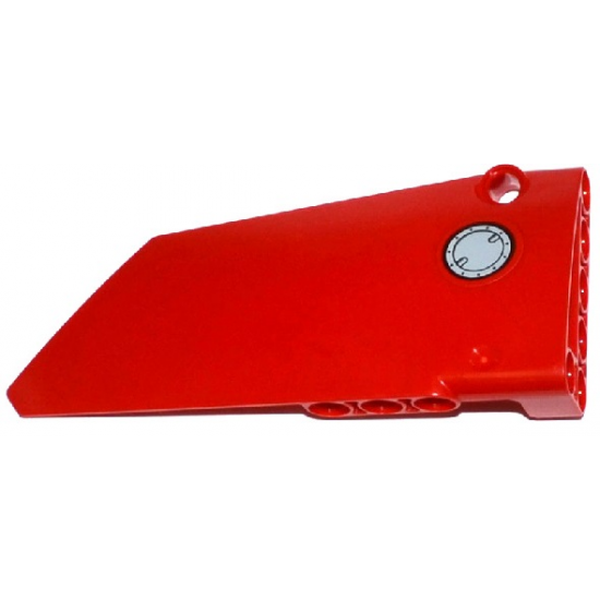 Technic, Panel Fairing #18 Large Smooth, Side B with Filler Cap Pattern (Sticker) - Set 8070