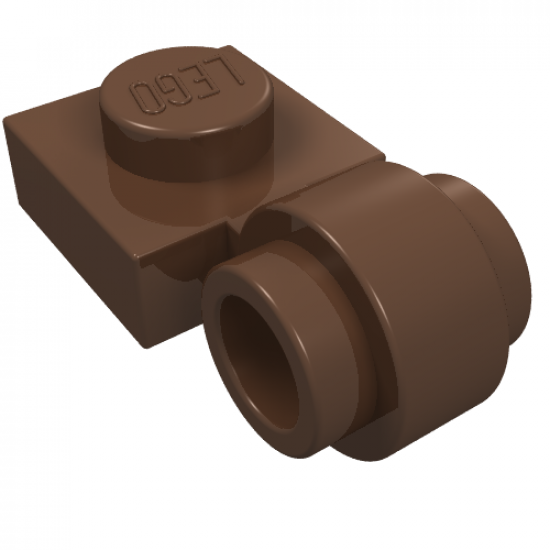 Plate, Modified 1 x 1 with Light Attachment - Thick Ring