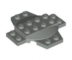 Plate, Modified 6 x 6 x 2/3 Cross with Dome