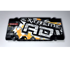 Technic, Panel Plate 5 x 11 x 1 with White and Dark Bluish Gray 'EXTREME' and 'ADV' on Stone Background Pattern (Sticker) - Set 42069