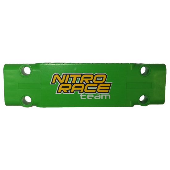 Technic, Panel Plate 3 x 11 x 1 with 'NITRO RACE team' Pattern (Sticker) - Set 42039