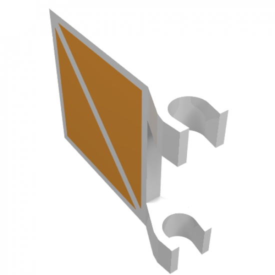 Flag 2 x 2 Square with Diver Stripe Pattern