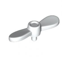 Minifigure, Headgear Accessory Propeller 2 Blade Twisted Tiny with Pin Attachment