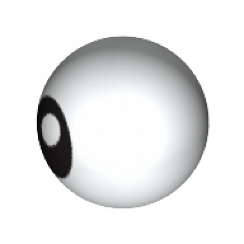 Technic Ball Joint with Black Eye with Pupil Pattern