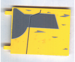 Flag 6 x 4 with Gray Jedi Starfighter Pattern on both sides (Stickers) - Set 7669