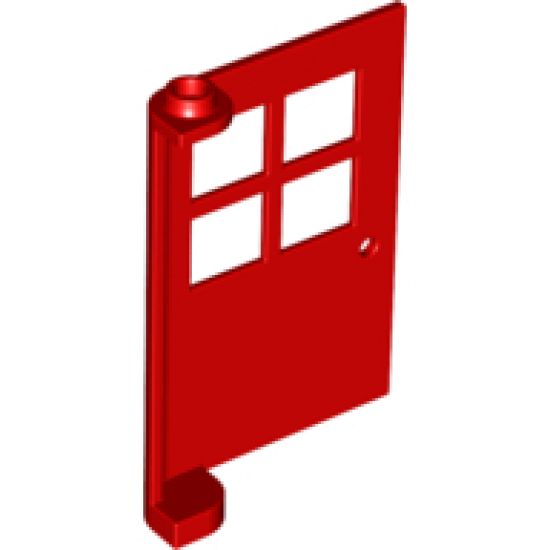 Door 1 x 4 x 5 with 4 Panes