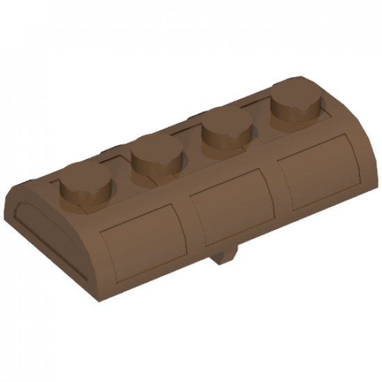 Container Treasure Chest Lid - Thin Hinge