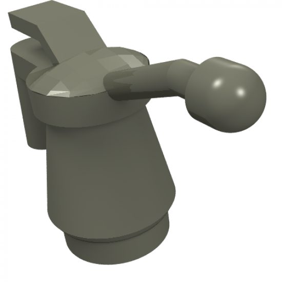 Minifigure, Utensil Tool Oil Can - Smooth Handle