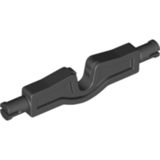 Vehicle Axle Flattened with Cutout and Wheels Holders