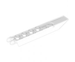 Hinge Plate 1 x 8 with Angled Side Extensions, 9 Teeth and Rounded Plate Underside