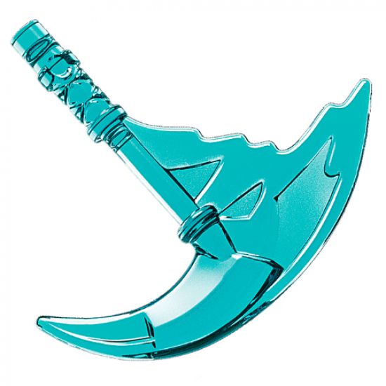 Minifigure, Weapon Sickle with Trailing Energy Effect