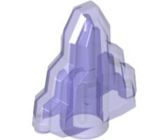 Rock 1 x 2 Crystal Stepped