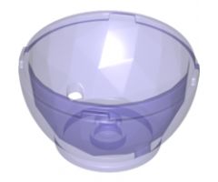 Container Faceted, 4 x 4 x 1 2/3, Dragon Egg Bottom