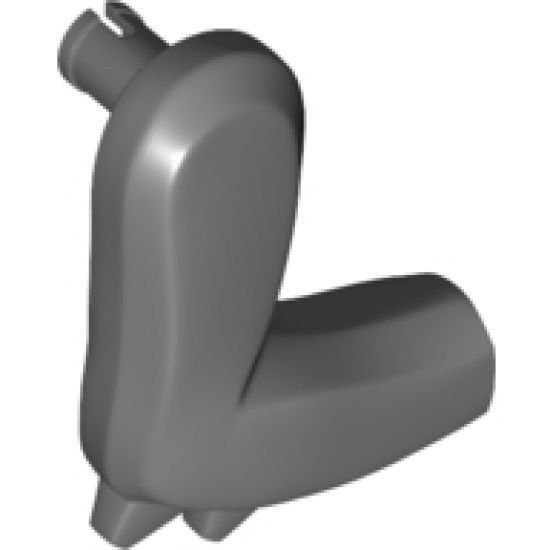 Animal, Body Part Dinosaur Limb Small Arm with Pin and 2 Elbow Spikes Right