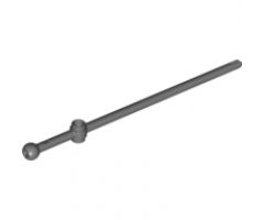Bar 12L with Open Stud, Tow Ball, and Slit (Boat Mast)