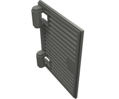 Shutter for Window 1 x 2 x 3 with Hinges