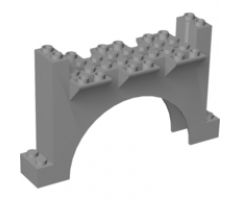 Arch 4 x 12 x 6 Wall with Grooves