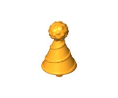 Minifigure, Headgear Accessory Hat with Pin Attachment, Party Hat