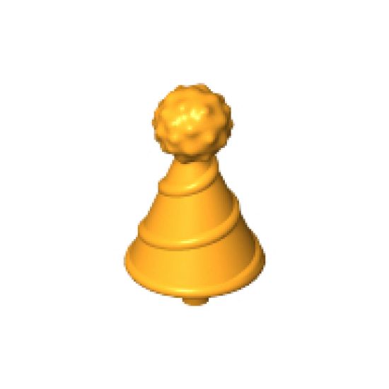 Minifigure, Headgear Accessory Hat with Pin Attachment, Party Hat