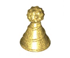 Minifigure, Headgear Accessory Hat with Pin Attachment, Party Hat