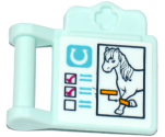 Friends Accessories Medical Clipboard with Horseshoe, Ticked Boxes and Horse Pattern (Sticker) - Set 41125