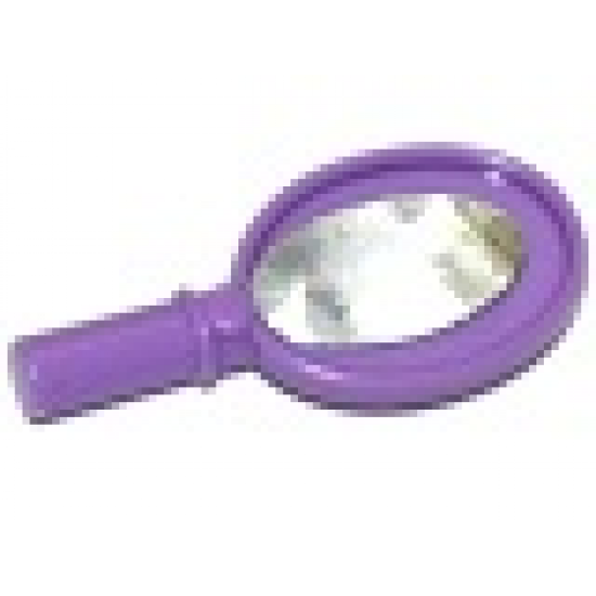 Friends Accessories Hand Mirror with Heart on Reverse with Oval Mirror Pattern (Sticker) - Sets 3187 / 41093