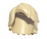Minifigure, Hair Mid-Length Tousled with Side Part