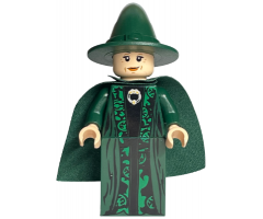 Professor Minerva McGonagall, Dark Green Robe and Cape