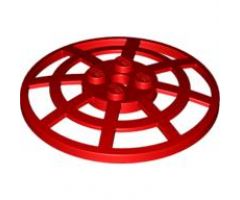 Dish 6 x 6 Inverted (Radar) Webbed - Type 2 (underside attachment positions at 90 degrees)